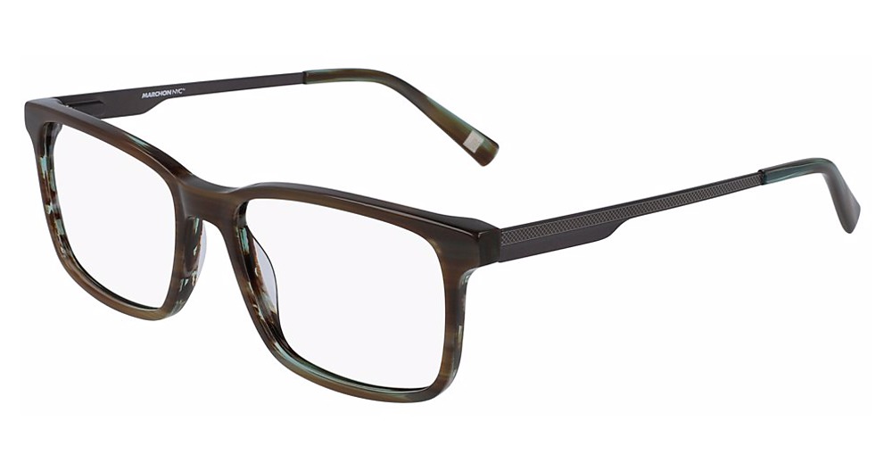 (234) BROWN/GREEN HORN