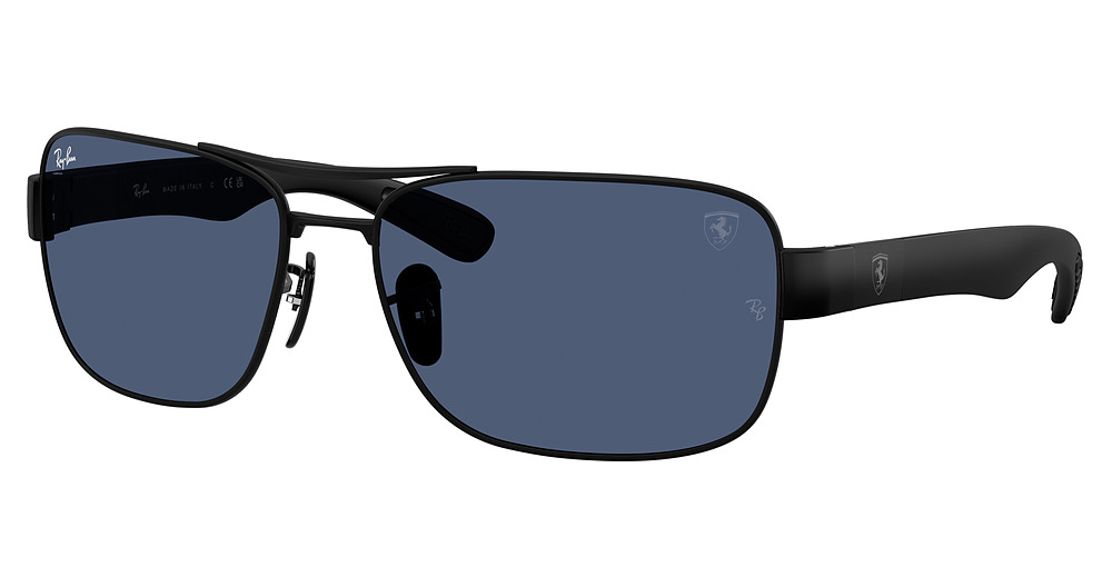 MATTE BLACK / DARK BLUE