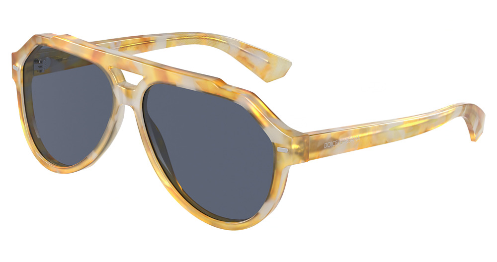 YELLOW TORTOISE / DARK BLUE POLAR