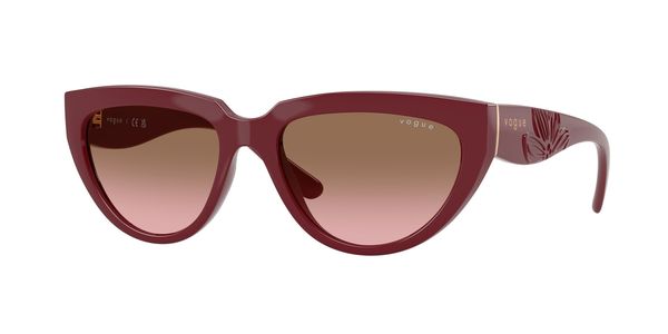 FULL BORDEAUX / PINK GRADIENT BROWN