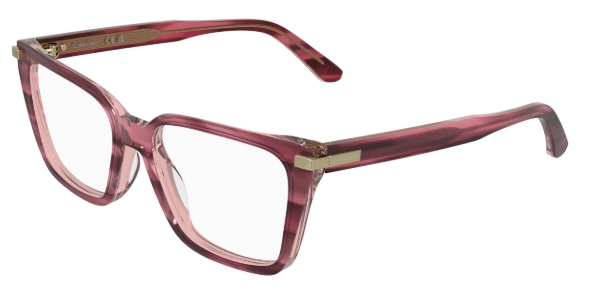 TRANSPARENT STRIPED BURGUNDY