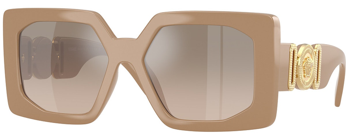 BEIGE / BROWN GRAD GREY MIRROR SILVER