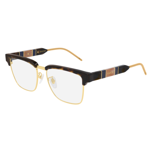 Gucci GG0605O rectangle sunglasses in Havana
