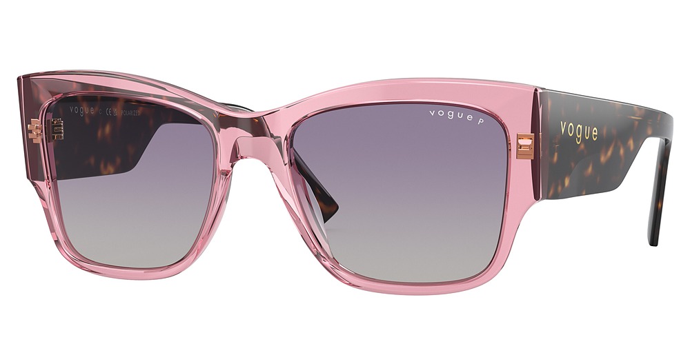 TRANSPARENT PINK / POLAR GREY GRADIENT VIOLET