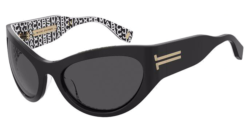 Marc Jacobs MJ 1087/S cateye sunglasses in Black/Grey Antireflex
