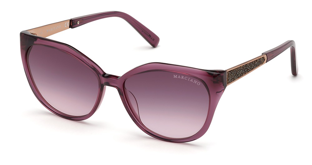 shiny fuxia / gradient or mirror violet
