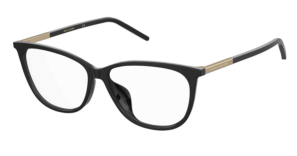 Marc Jacobs MARC 706/F rectangle eyeglasses in Black