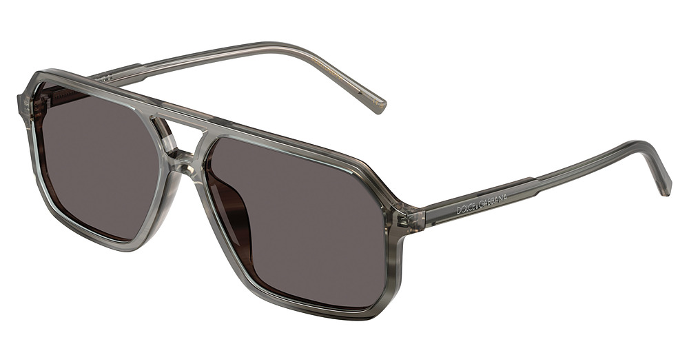 TRANSP GREY ON STRIPED G / BLACK SMOKE
