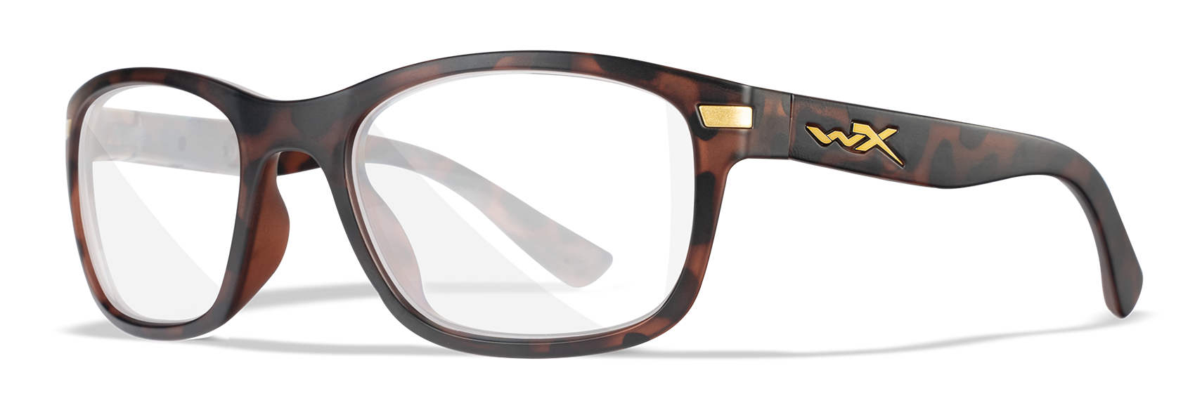 MATTE HAVANA BROWN / Clear