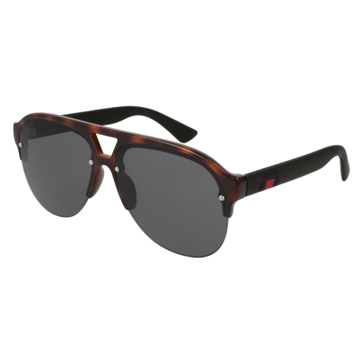 Gucci GG0170S rectangle sunglasses in Havana