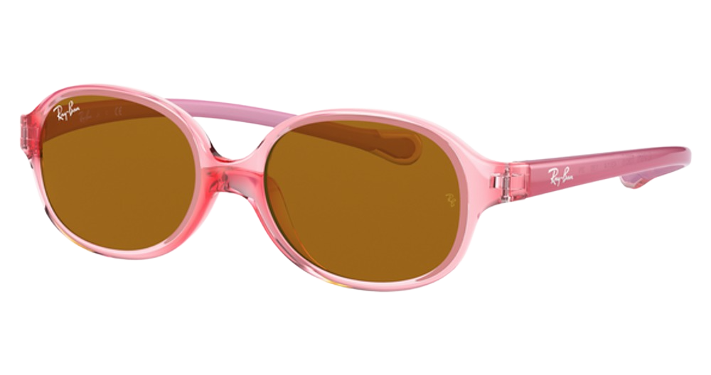 TRANSPARENT LIGHT RED / BROWN