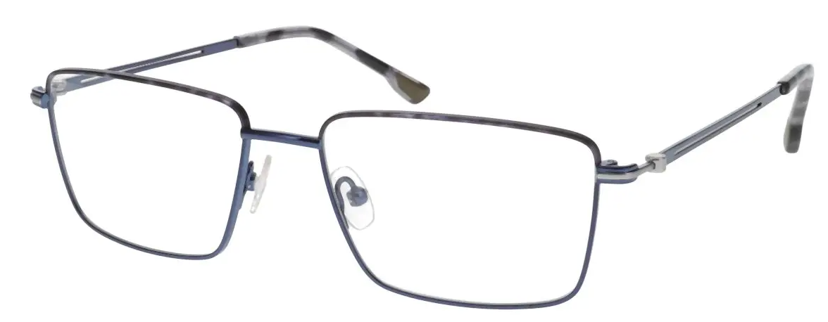 GREY TORTOISE/NAVY BLUE
