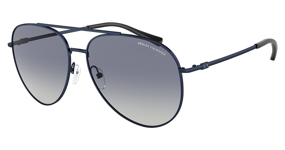 SHINY BLUE / LIGHT GREY GRADIENT DARK BLUE