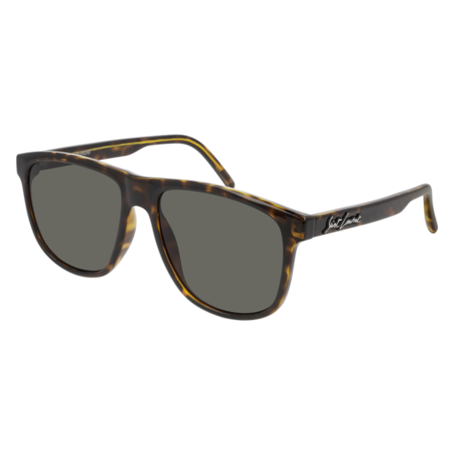 Saint Laurent SL 334 rectangle sunglasses in Havana