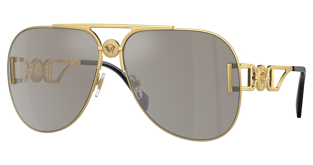 GOLD / LIGHT GREY MIRROR SILVER