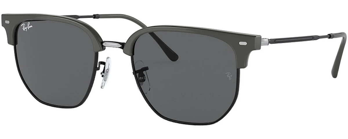 GREY ON BLACK / DARK GREY