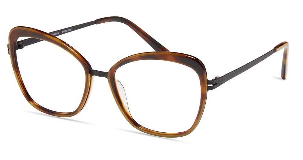 Modo 4532 round eyeglasses in Tortoise