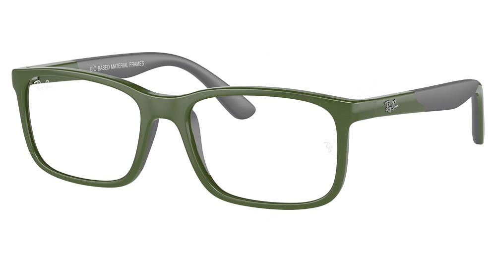 GREEN ON RUBBER GRAY