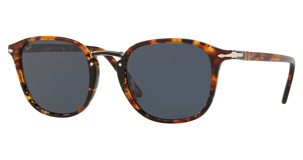 DARK BROWN TORTOISE / BLUE