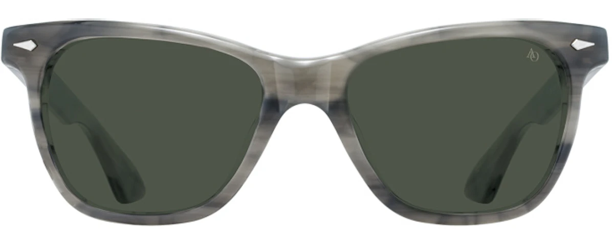 Gray Horn / Green Nylon