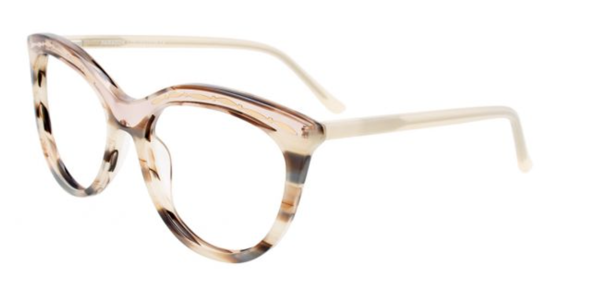 Brown & Light Beige Marbled & Crystal