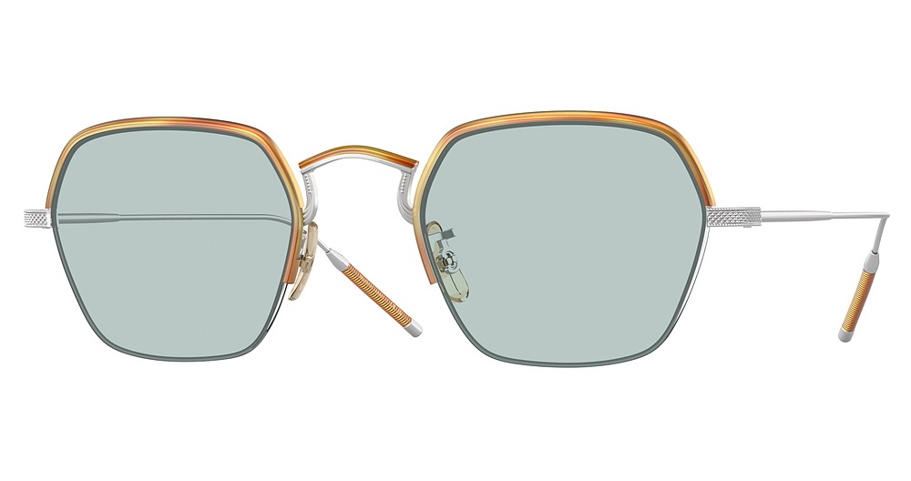 SILVER/AMBER TORTOISE / DEMO LENS SEA MIST