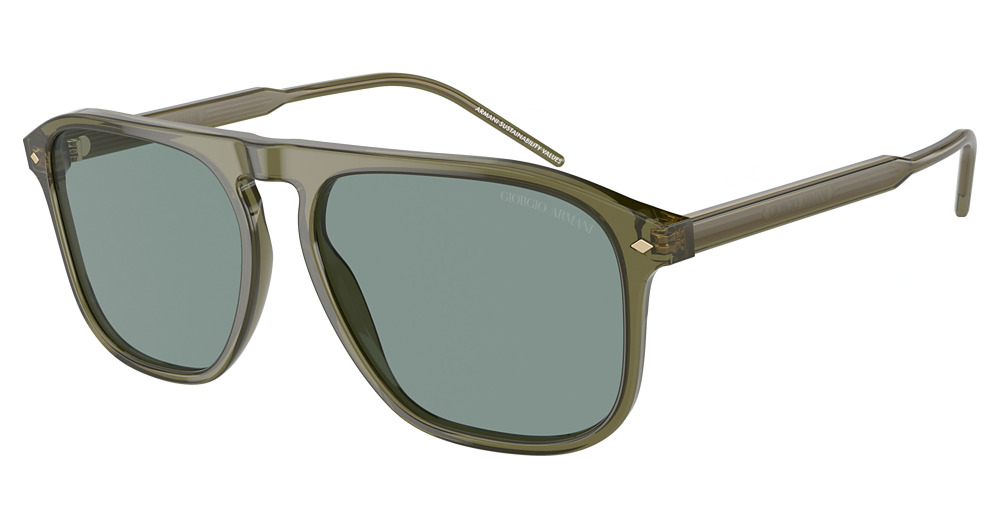 TRASPARENT GREEN / GREY