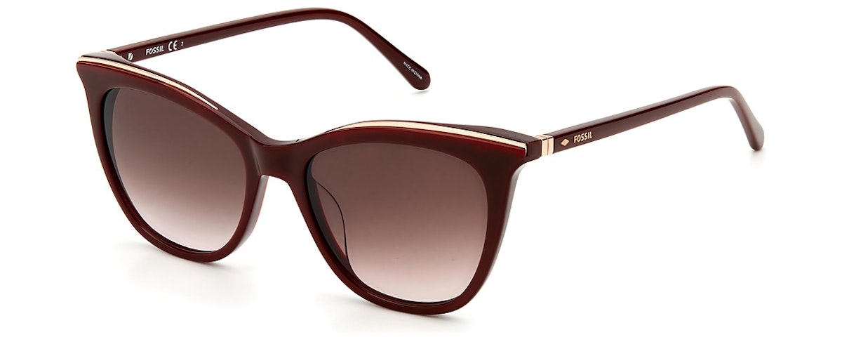 BURGUNDY / BROWN SHADED