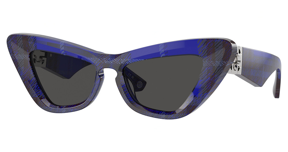 CHECK BLUE / DARK GREY