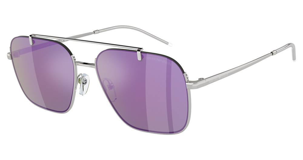 SHINY SILVER / GREY MIRROR VIOLET