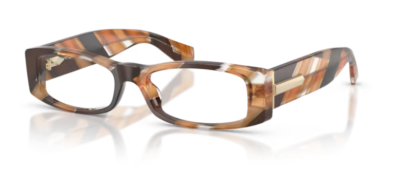 GEOMETRIC BROWN HAVANA