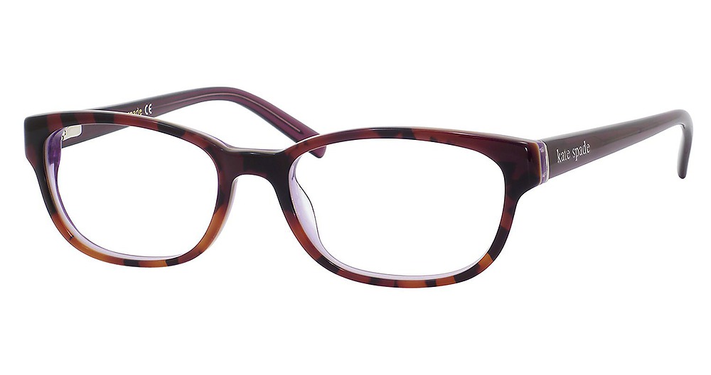 Kate Spade BLAKELY rectangle eyeglasses in Vlthvnav