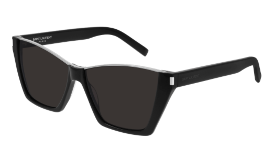 Saint Laurent SL 369 KATE cateye sunglasses in Black Black Black/Nylon