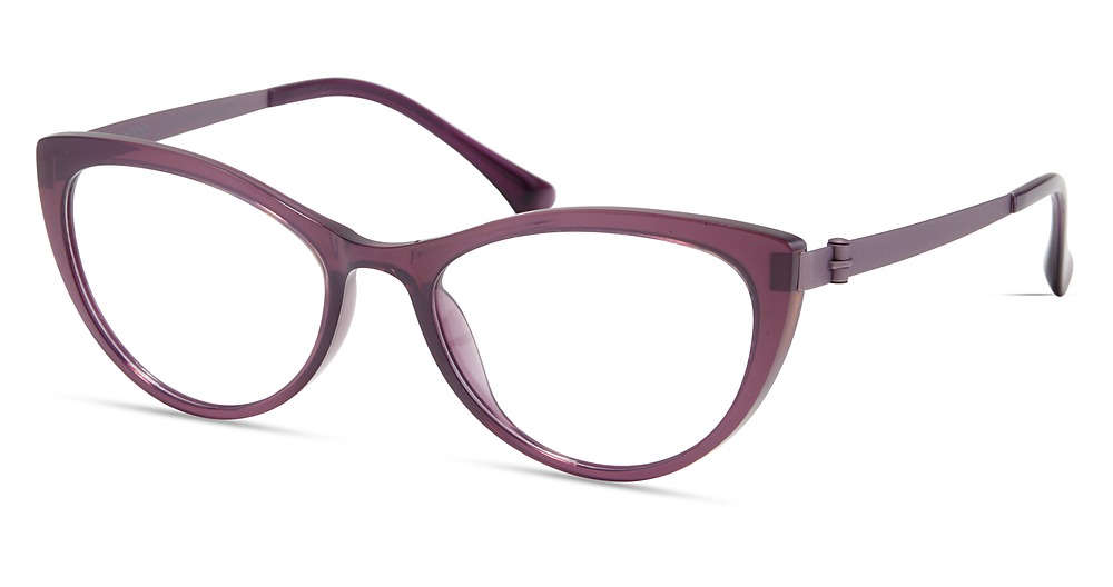 Modo 7037 cateye eyeglasses in Purple