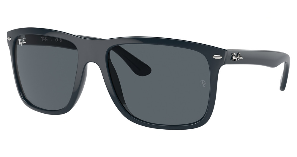 Ray-Ban RB4547F BOYFRIEND TWO square sunglasses in Blue/Blue