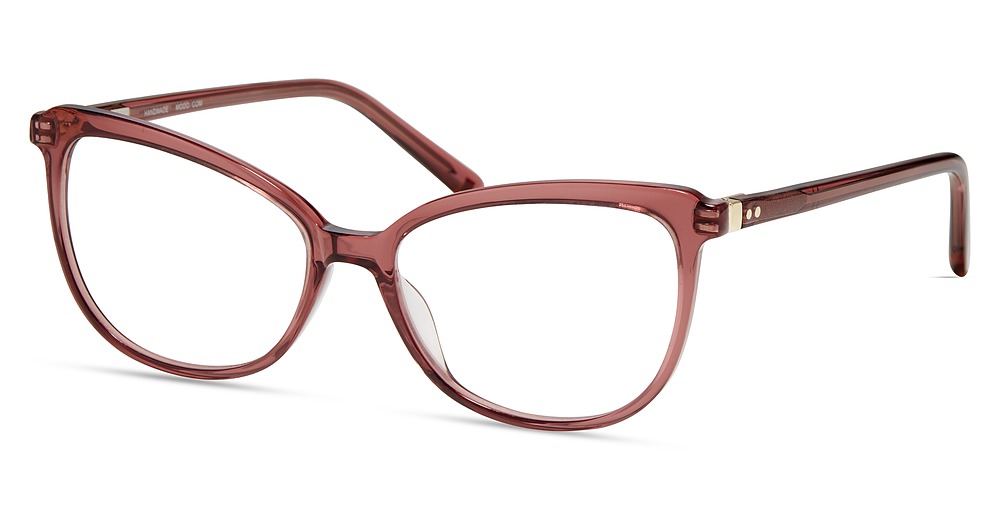Modo 6542 cateye eyeglasses in Dark Rose
