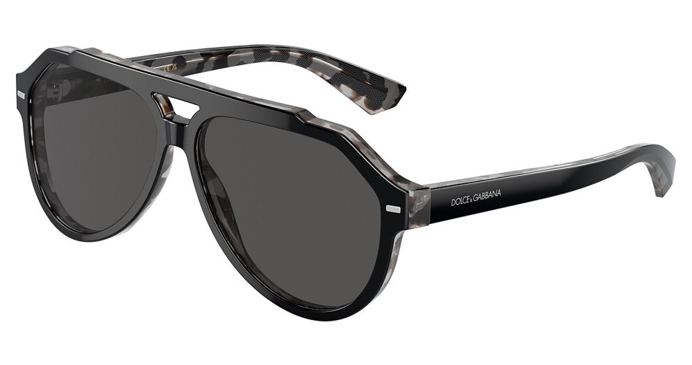 BLACK ON GREY HAVANA / DARK GREY