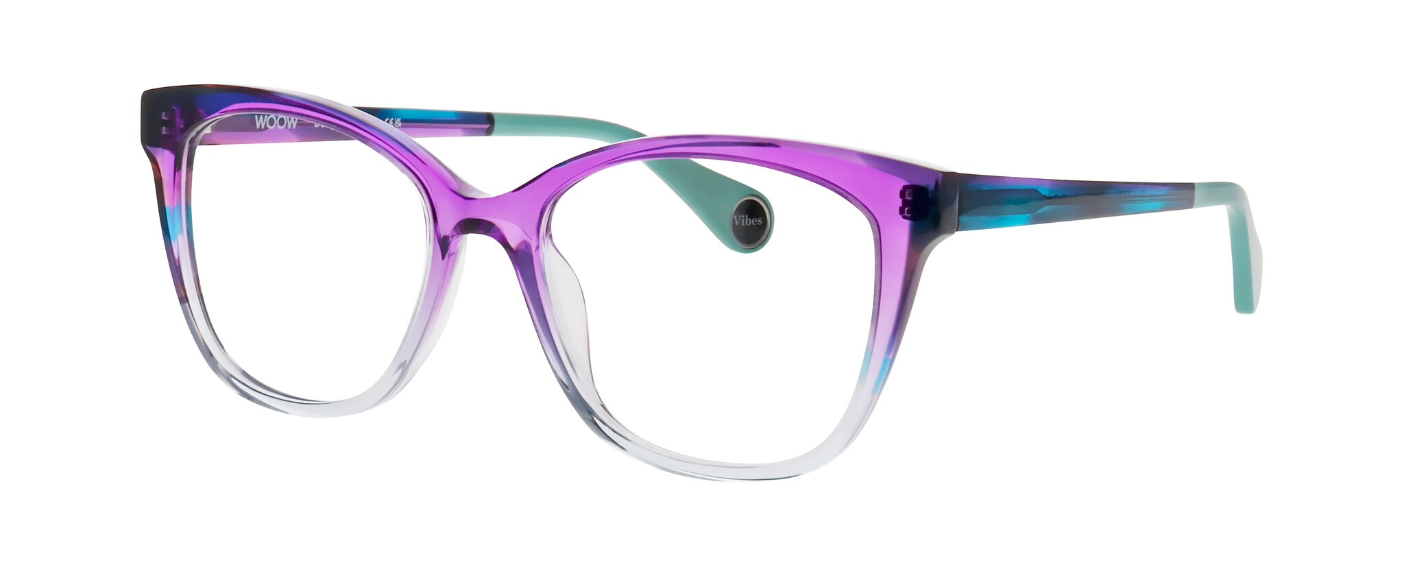 GRADIENT TRANSPARENT VIOLET