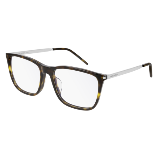 Saint Laurent SL 345/F rectangle sunglasses in Silver