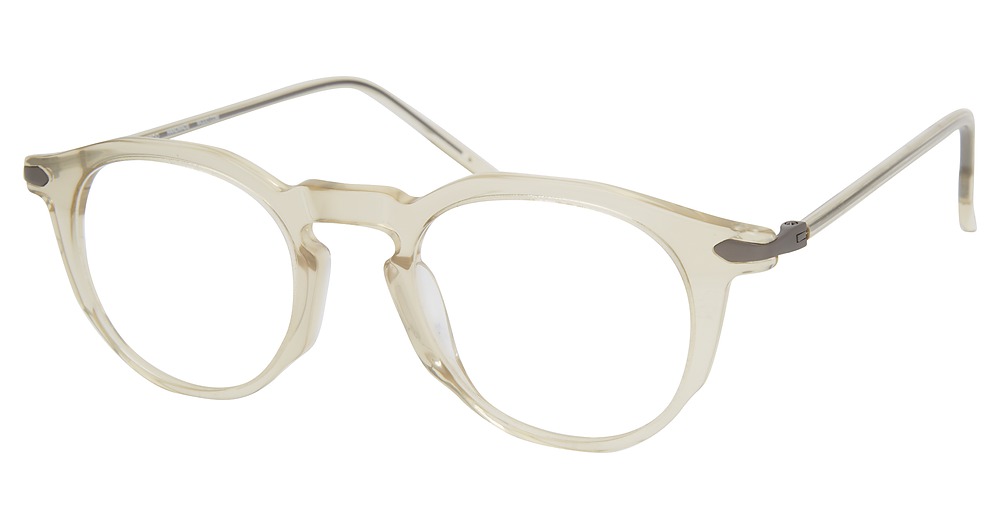 Modo HARRISON round eyeglasses in Light Honey