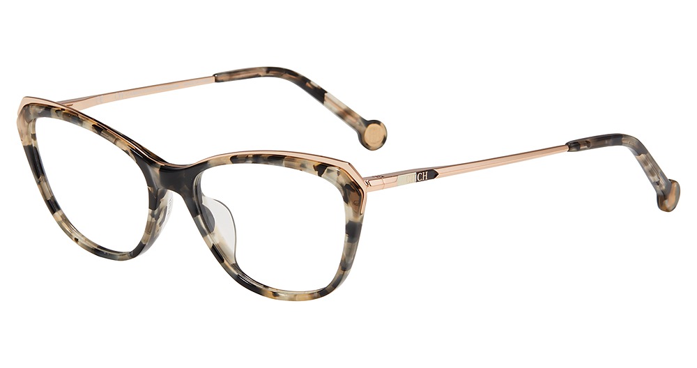 Carolina Herrera VHE854K cateye eyeglasses in Tortoise 09 Bb