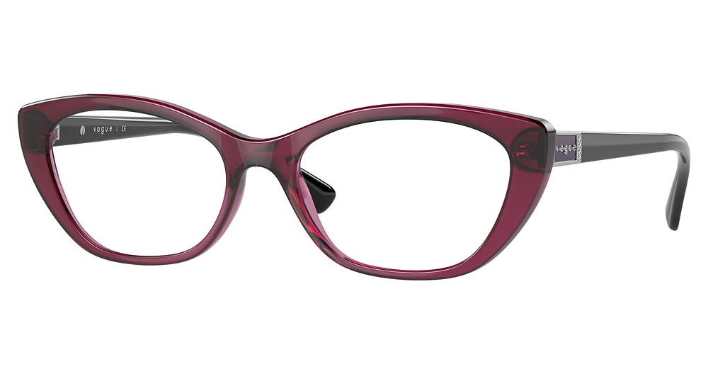 TRANSPARENT DARK CHERRY