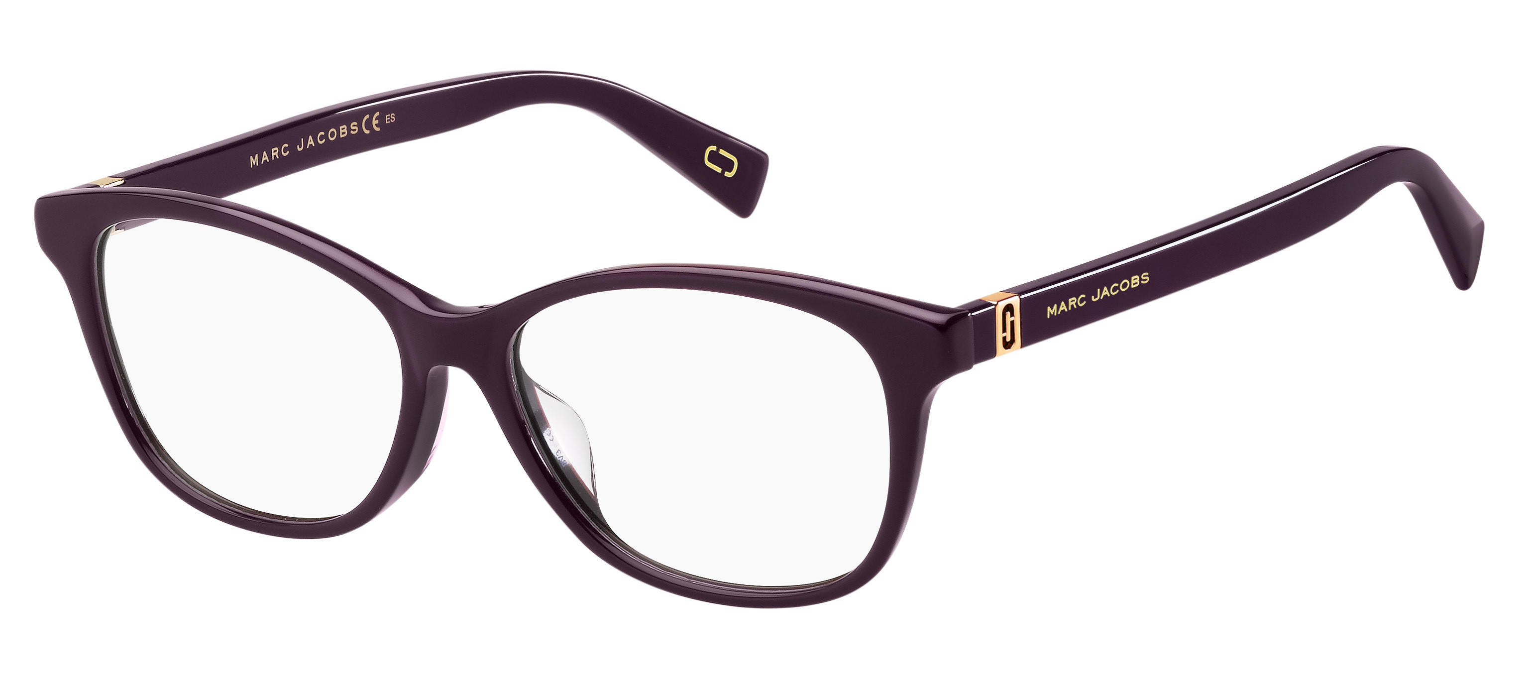 Marc Jacobs Marc 340/F square eyeglasses in Plum