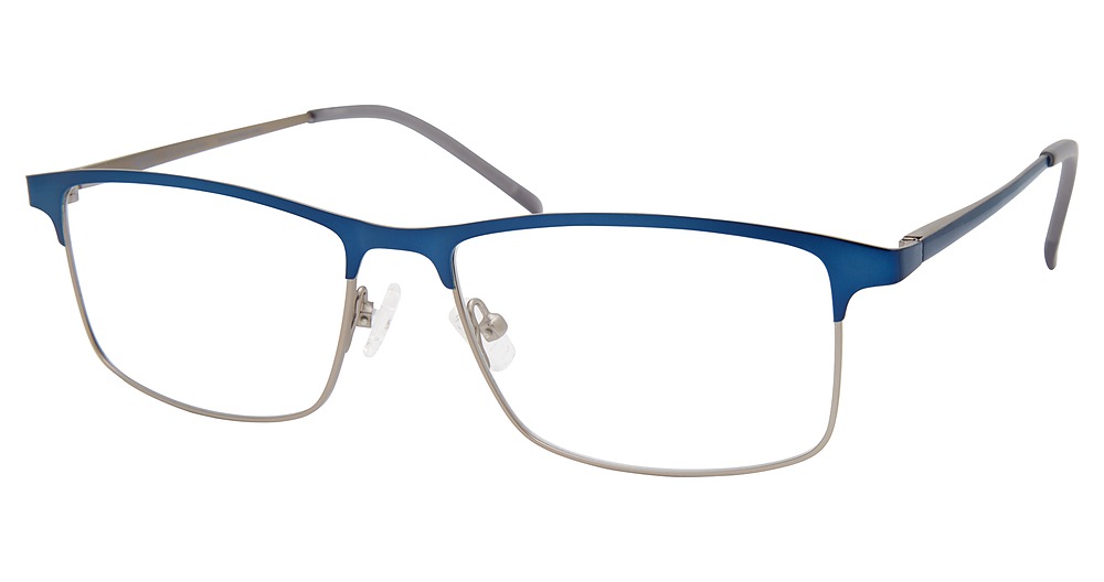 Steel blue / Silver