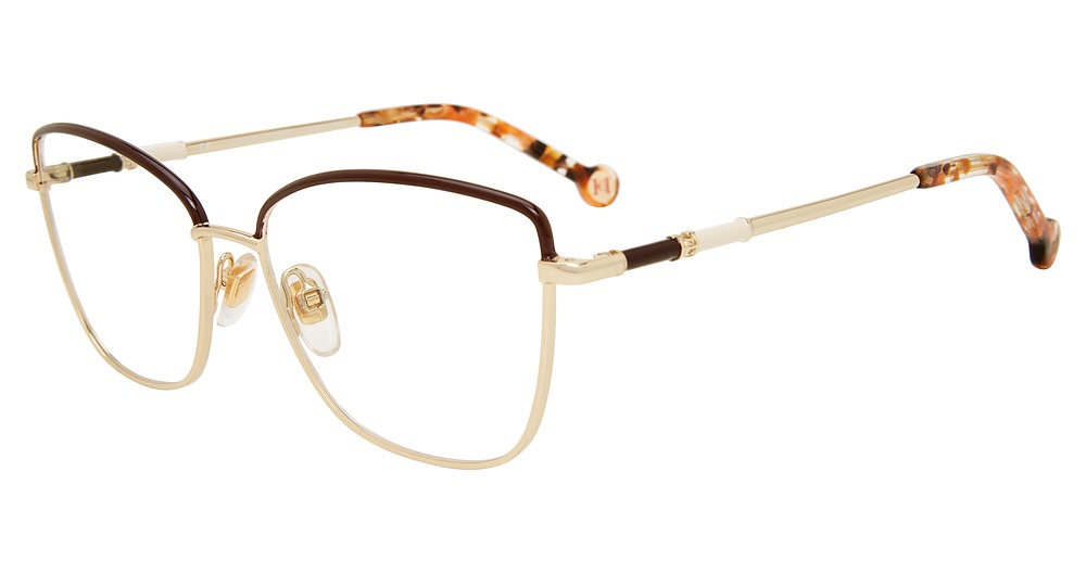 Carolina Herrera VHE179K cateye eyeglasses in Burgundy 0 H33