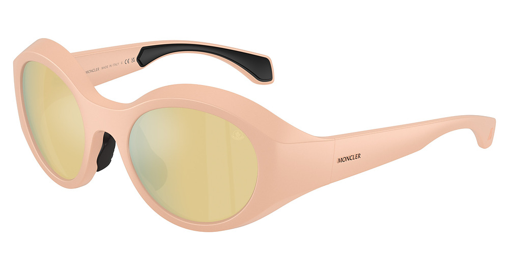 MATTE PINK / BROWN MIRROR GOLD