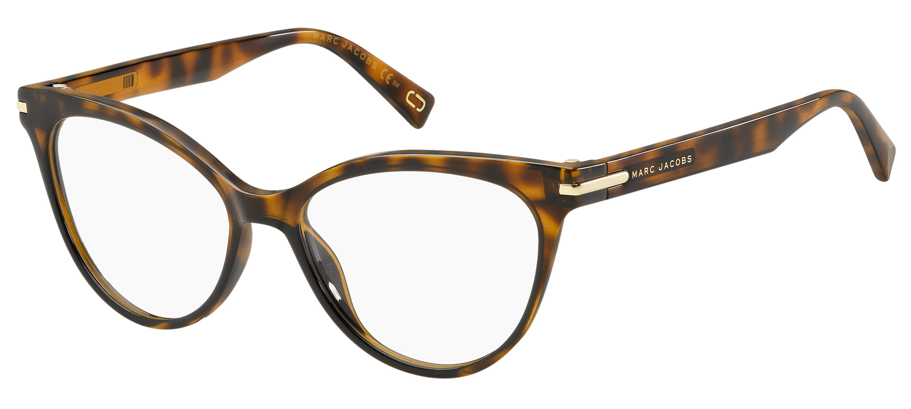 Marc Jacobs Marc 227 cateye eyeglasses in Havana Black