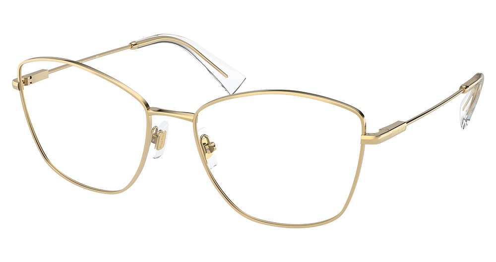 Miu Miu MU 52UV cateye eyeglasses in Gold