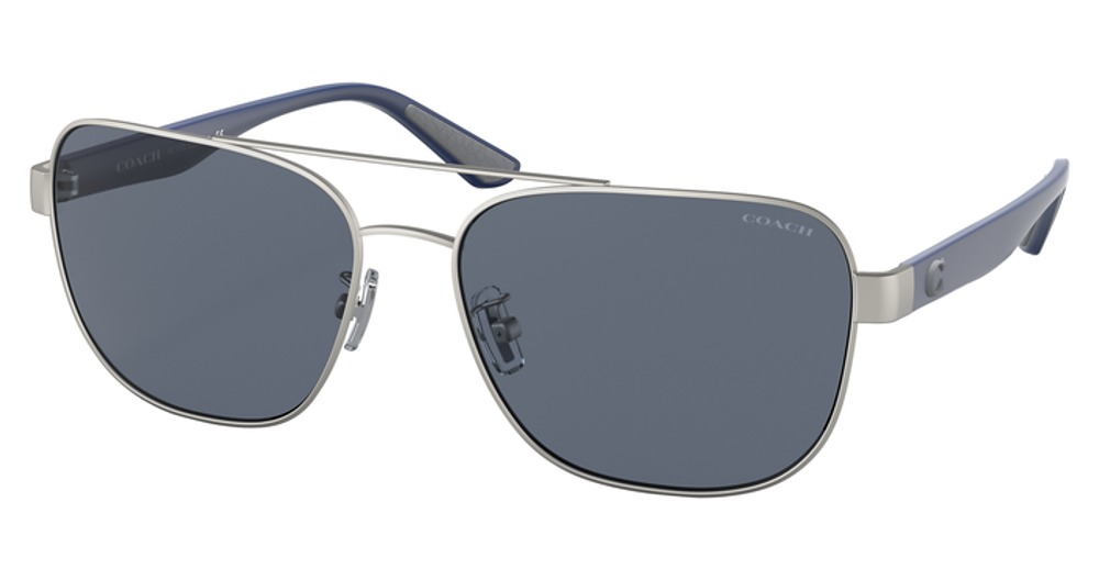 MATTE SILVER / GREY BLUE SOLID