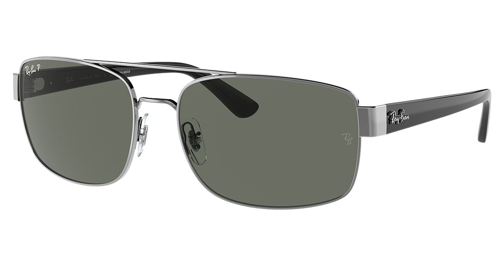 GUNMETAL / GREEN POLAR